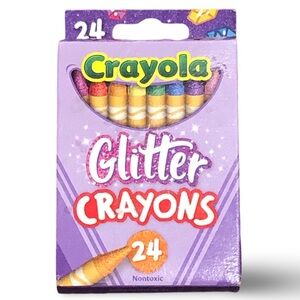 CRAYOLA Multi-Colored Glitter Crayons